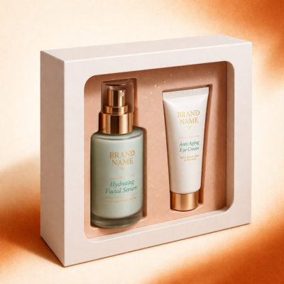 Beauty Product Display Box with Window