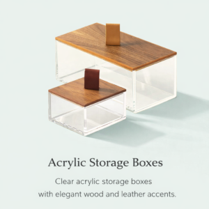 Acralic Storage Boxes